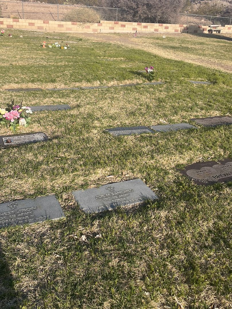 Joe H. Sanchez's grave. Photo 1