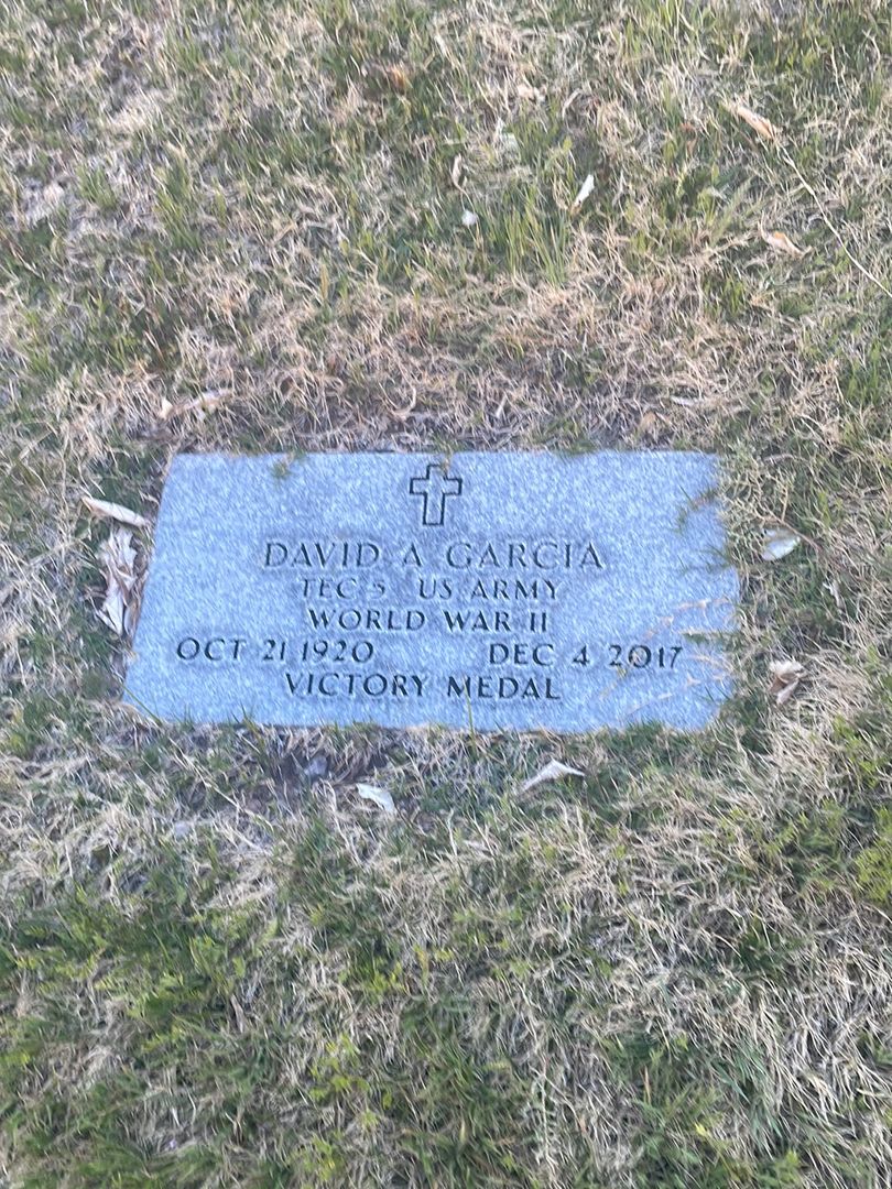 David A. Garcia's grave. Photo 1