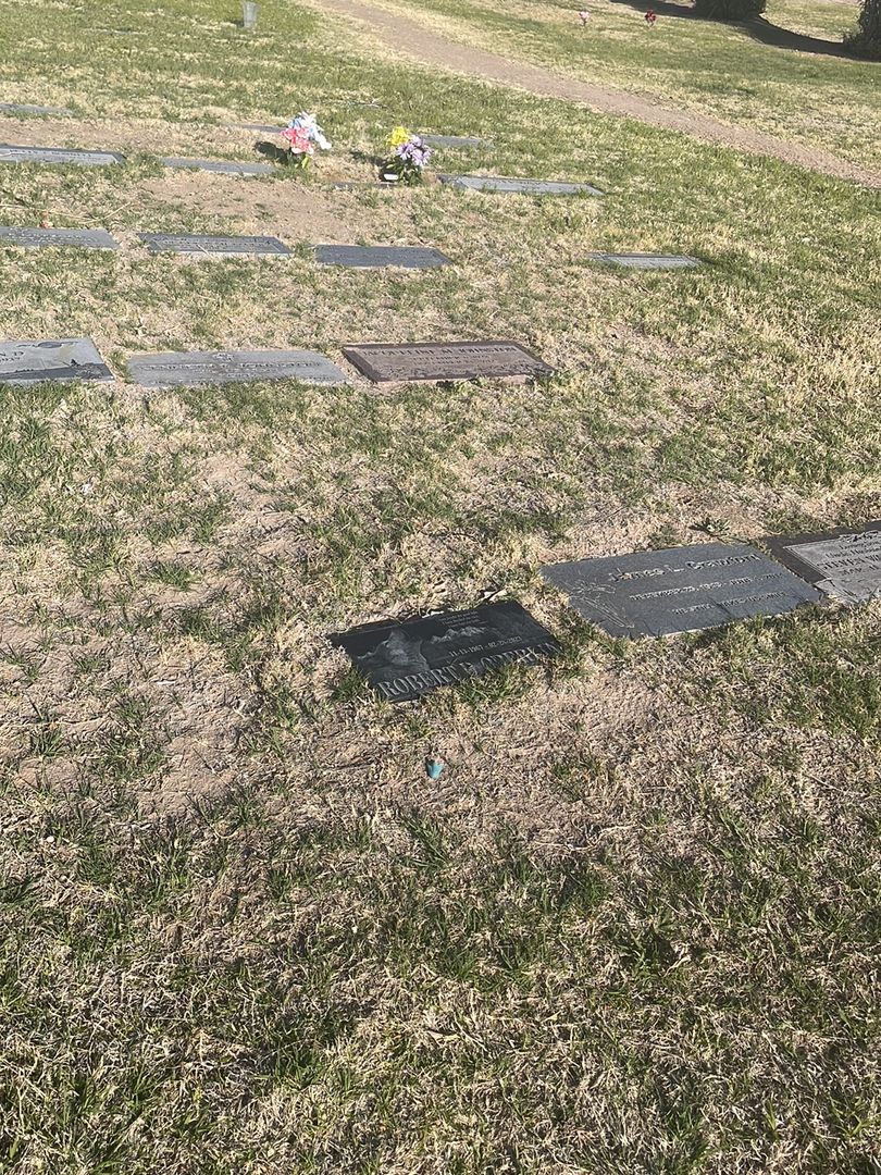 Robert D. Oberlin's grave. Photo 1