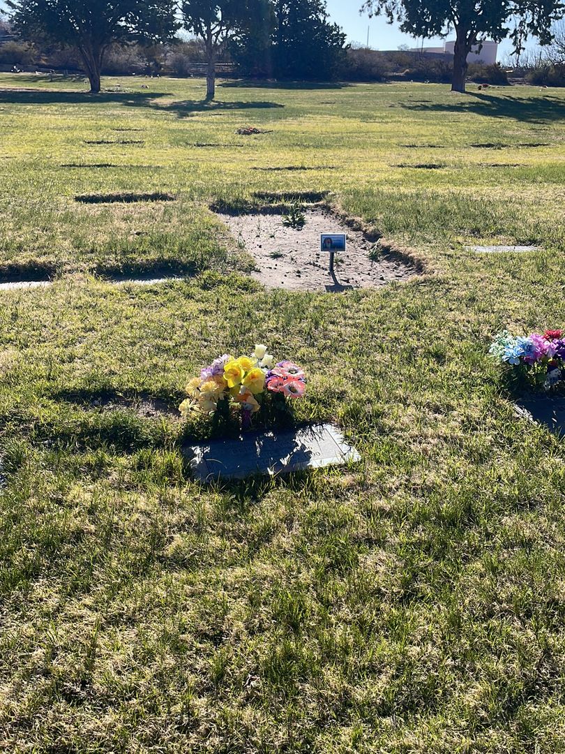 Petra Baca Tapia's grave. Photo 1