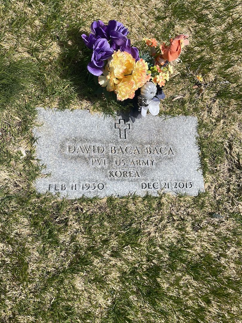 David Baca Baca's grave. Photo 1