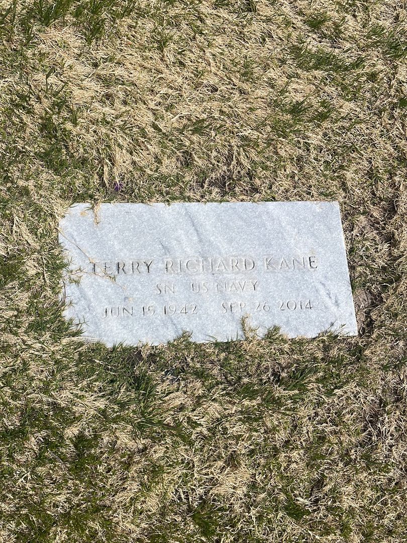 Terry Richard Kane's grave. Photo 1