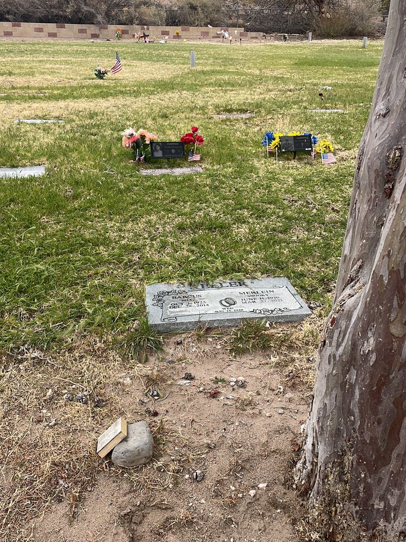 Merlein A. "Snooky" Keller's grave. Photo 1