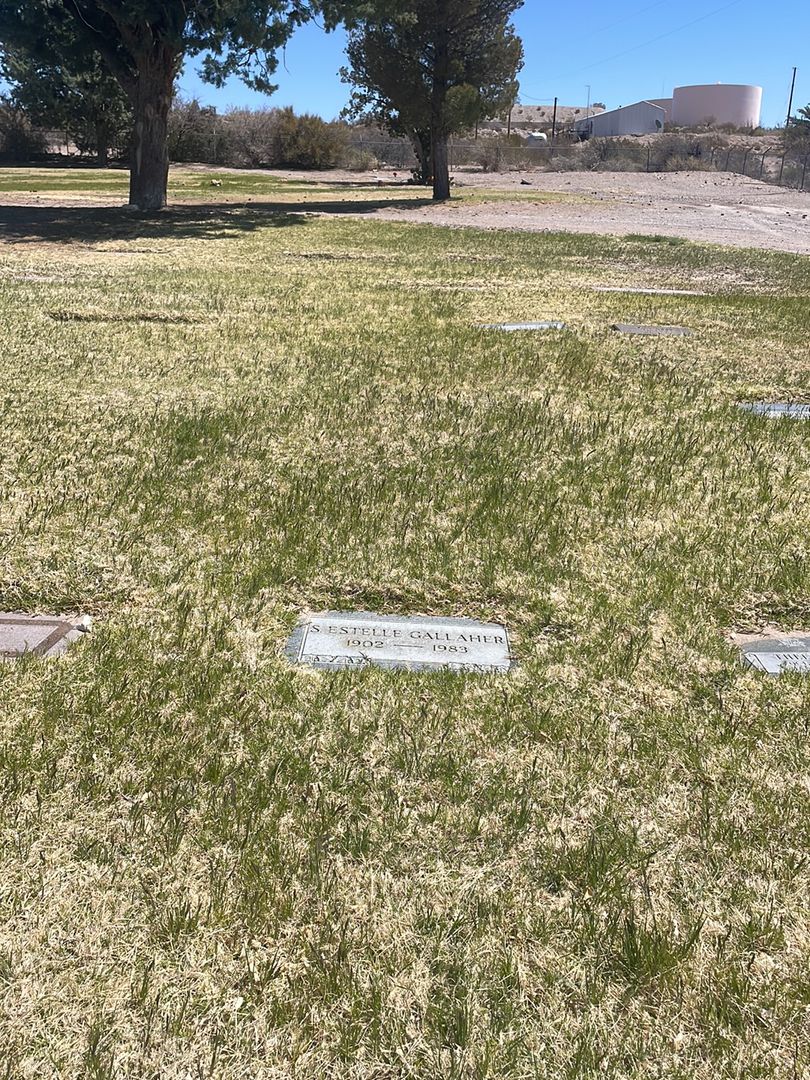 S. Estella Gallaher's grave. Photo 1