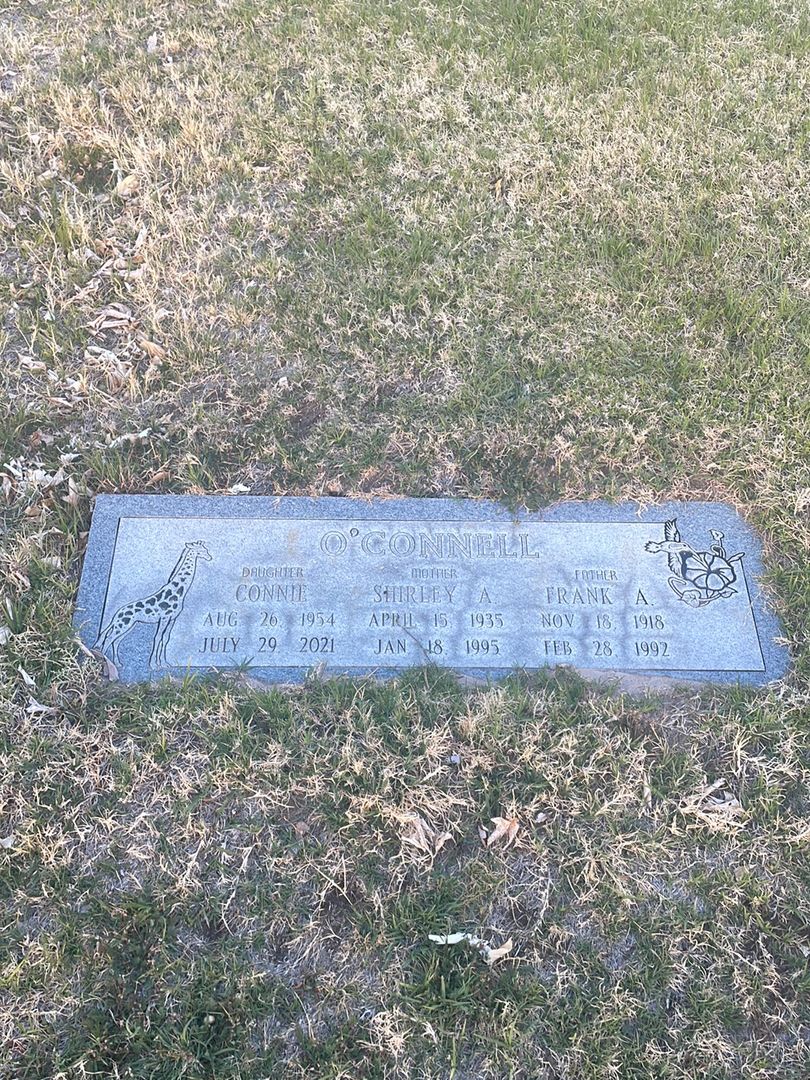 Shirley A. O'Connell's grave. Photo 1