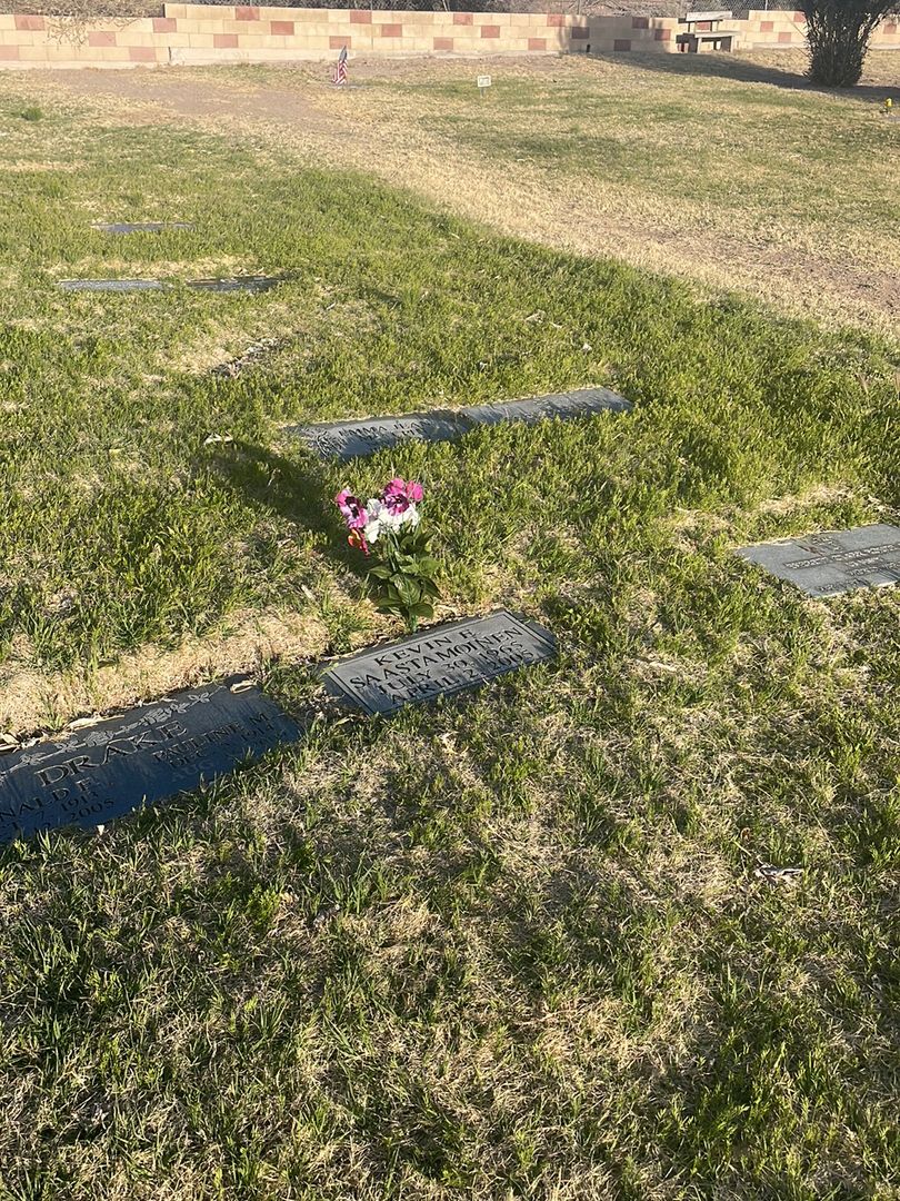 Kevin E. Saastamoinen's grave. Photo 1