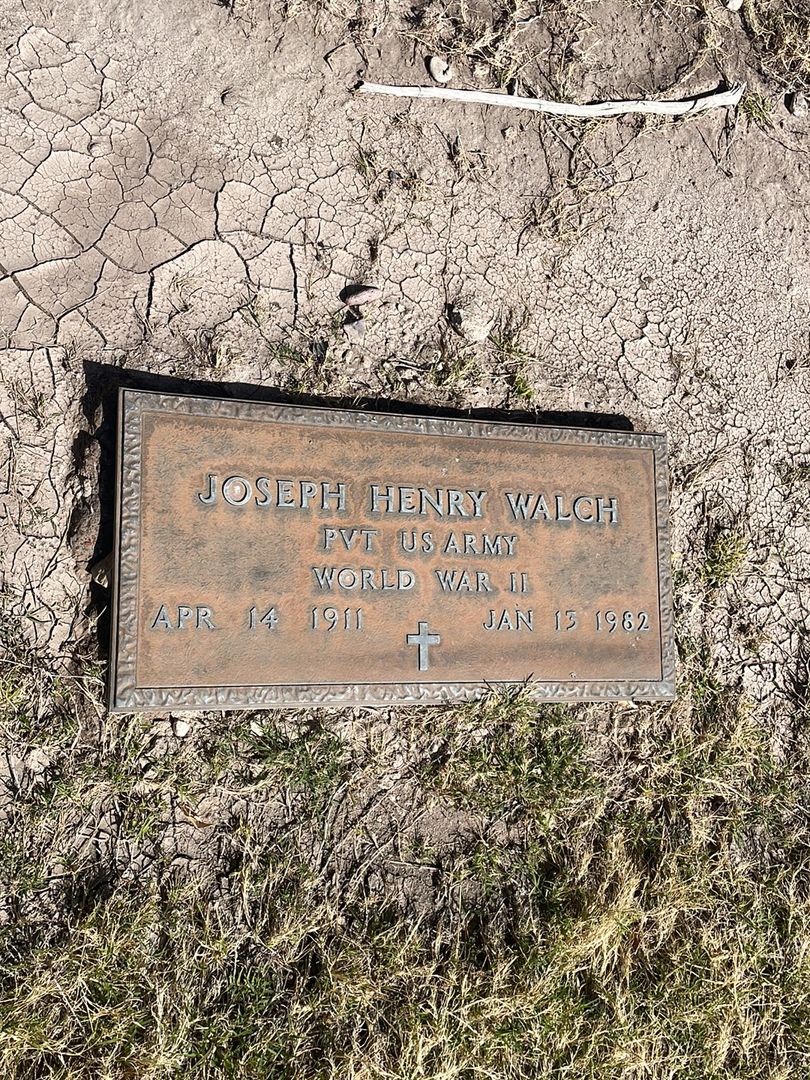 Joseph Henry Walch's grave. Photo 1