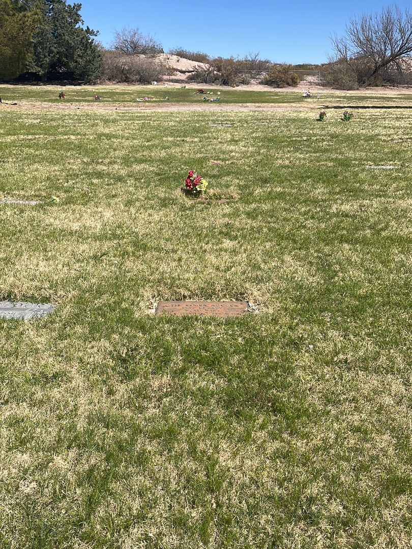 Otis Elmer Adcock's grave. Photo 1