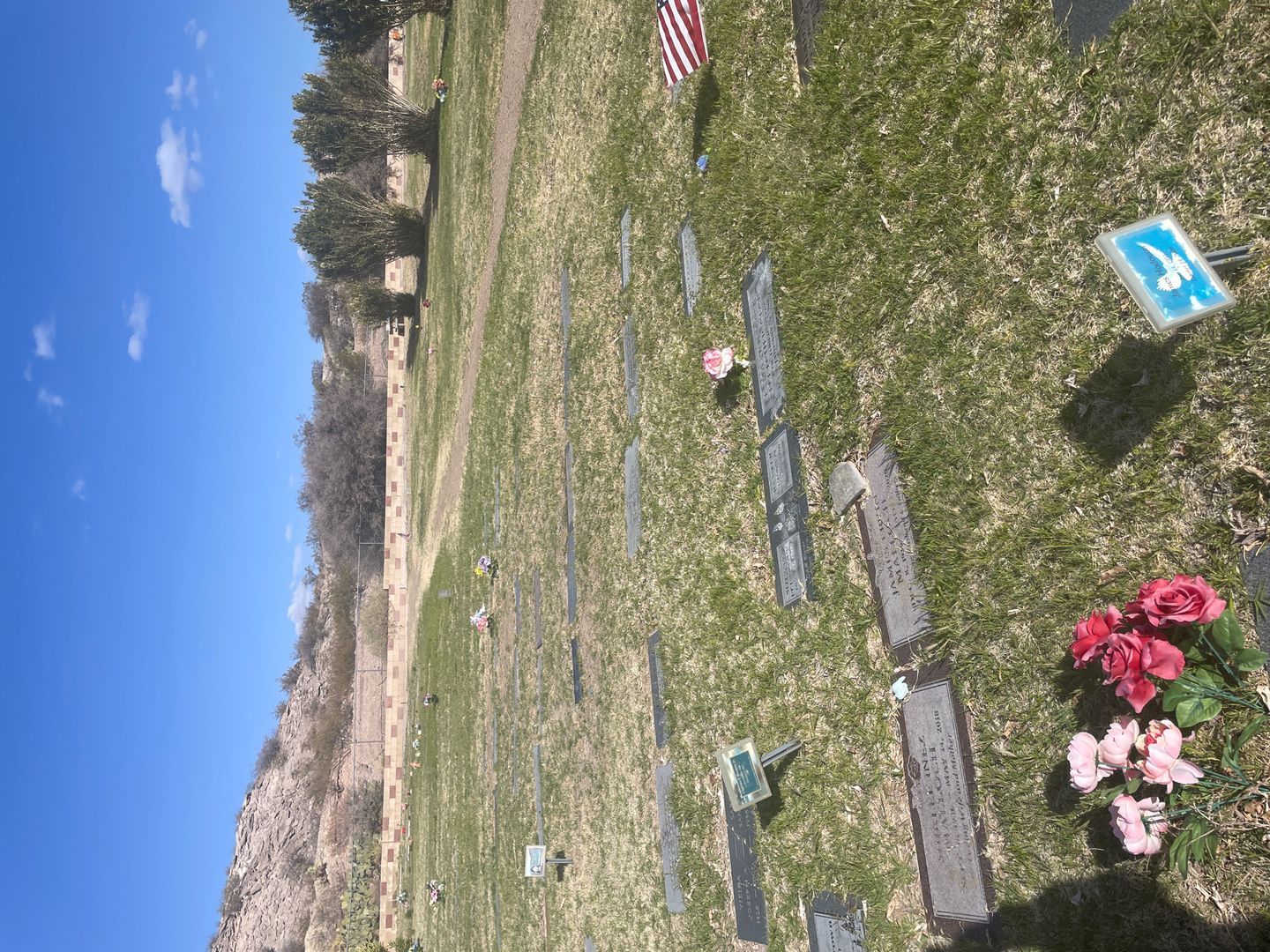E. Maxine Lane Fletcher Cecil's grave. Photo 1