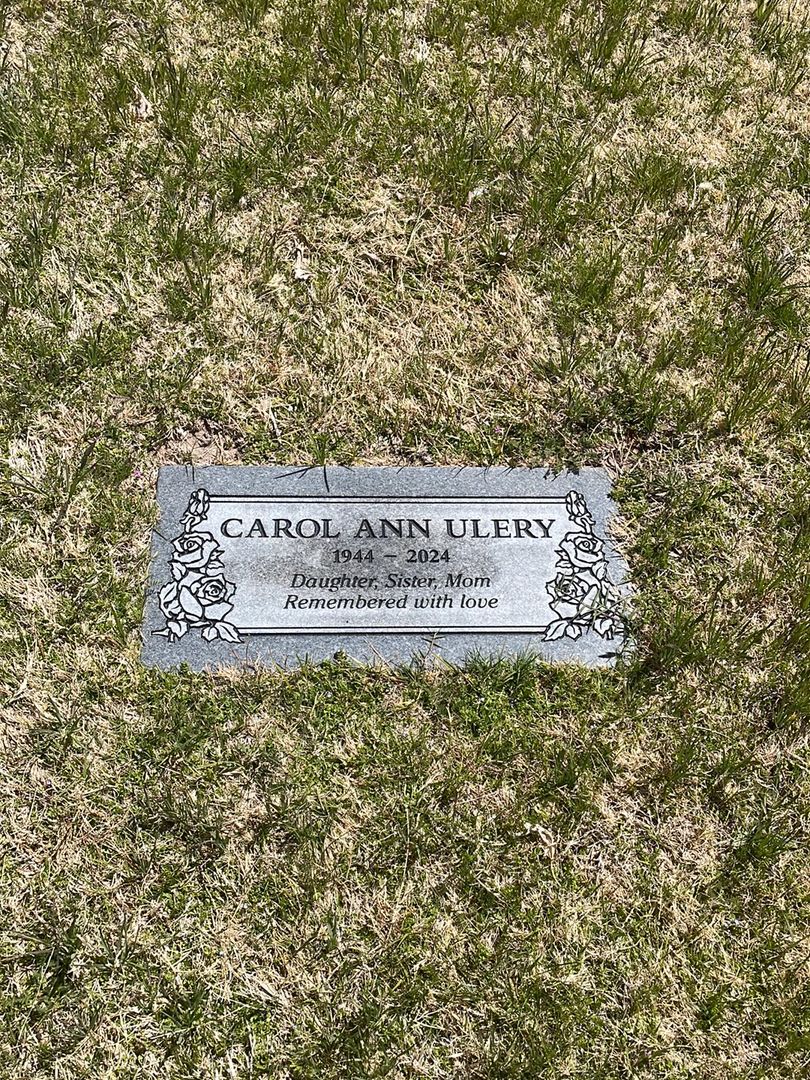 Carol Ann Ulery's grave. Photo 1