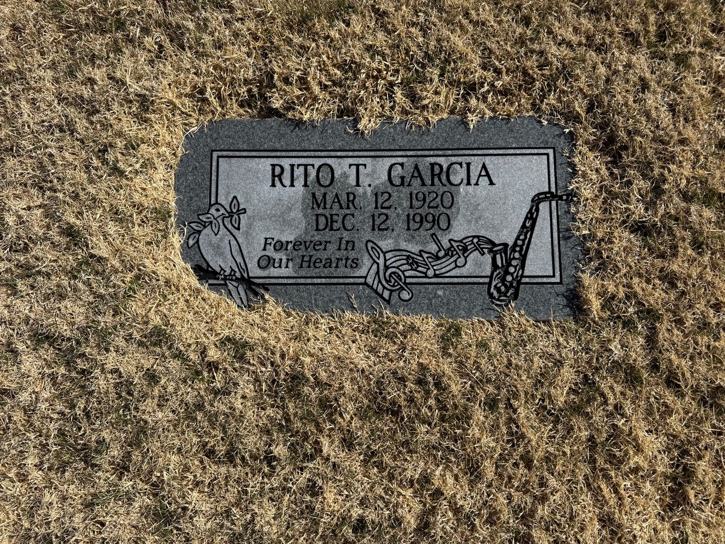Rito T. Garcia's grave