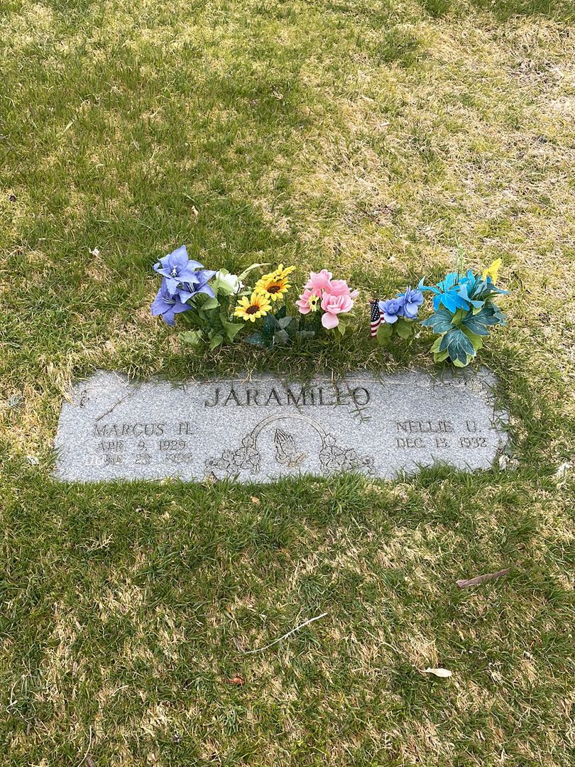 Marcus H. Jaramillo's grave. Photo 1